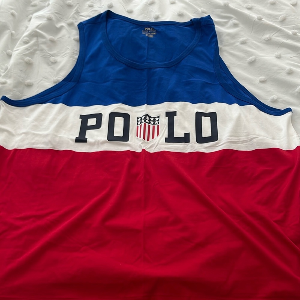 Polo Crest tank top. NWOT
